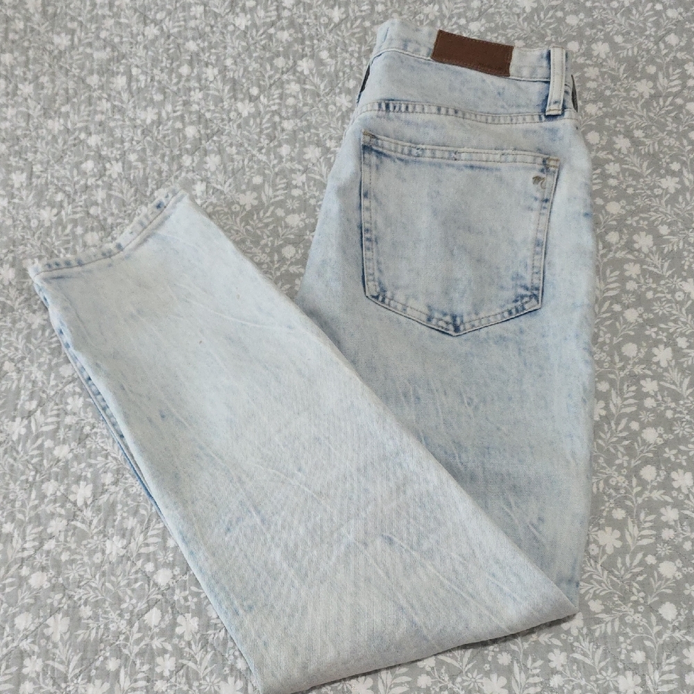 Madewell Women's Light Wash Straight Leg Jeans
